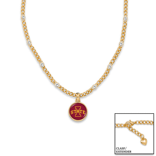 Iowa State Cyclones Gold Lydia Necklace