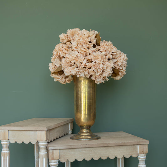 24" BEIGE HYDRANGEA SPRAY