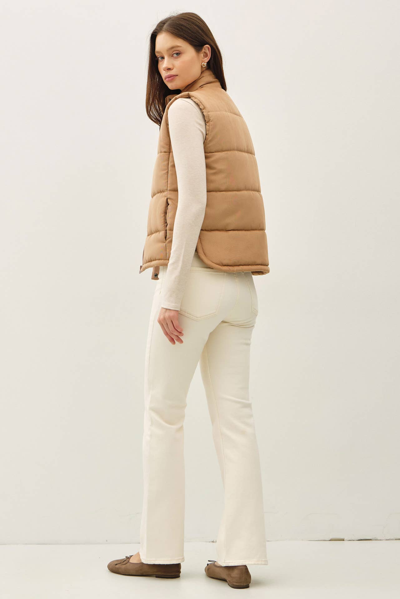 Mocha Suede Vest