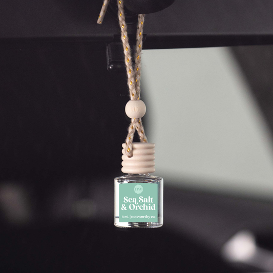 Car Diffusers | 25 Scents: Sea Salt & Orchid / Individual Mylar Bag