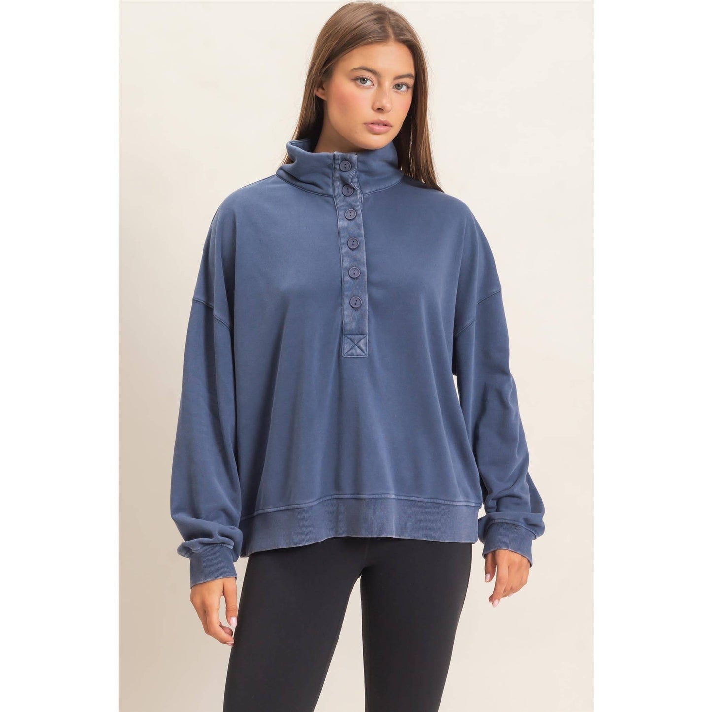 Cozy Vibes Mineral Wash Sweatshirt