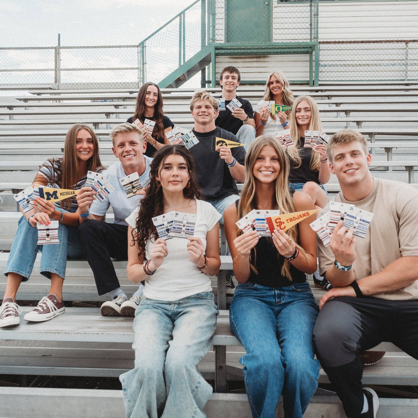 University of Iowa Game Day Hair Tie Bracelets