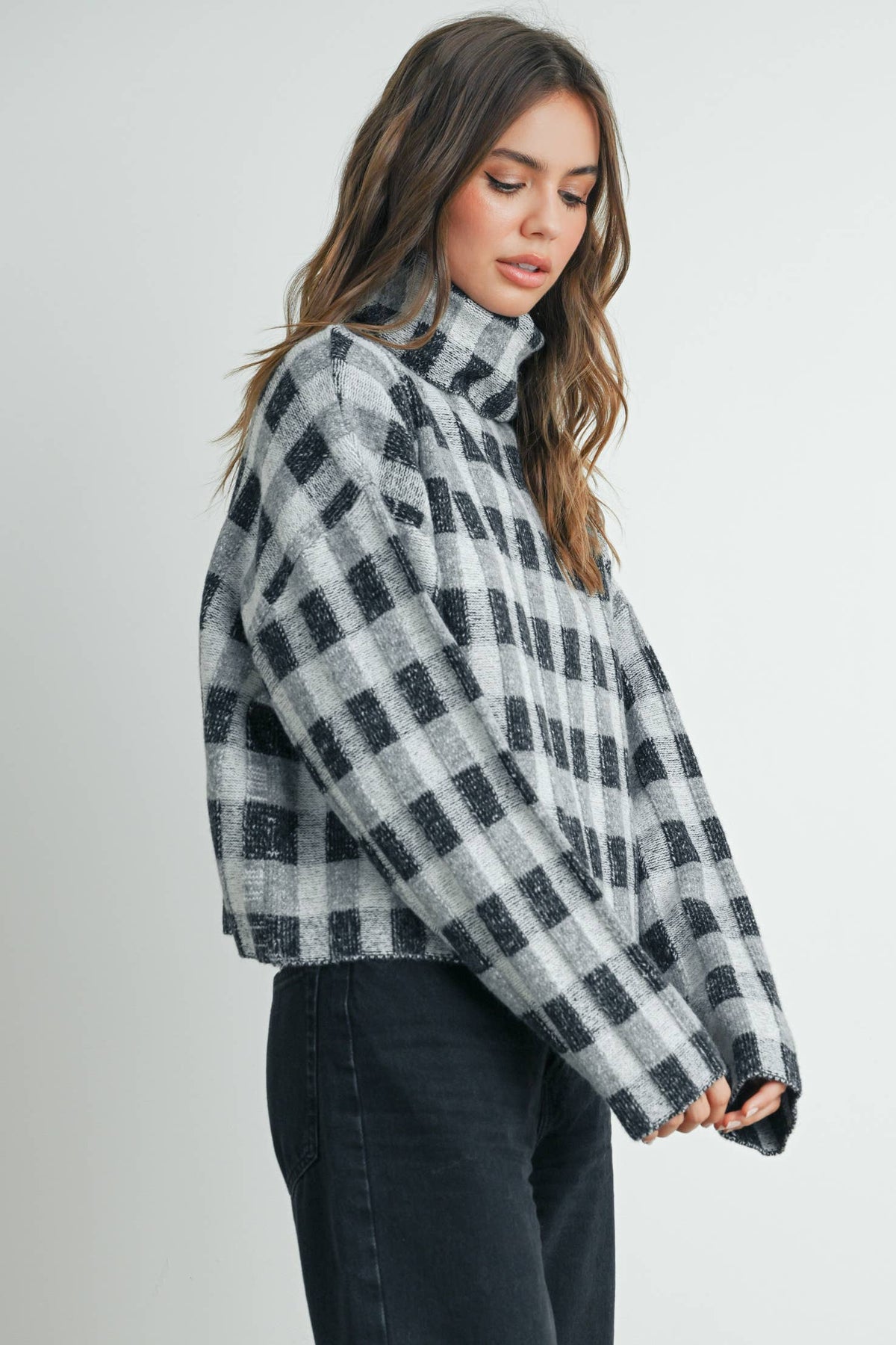 Mad in Plaid Sweater