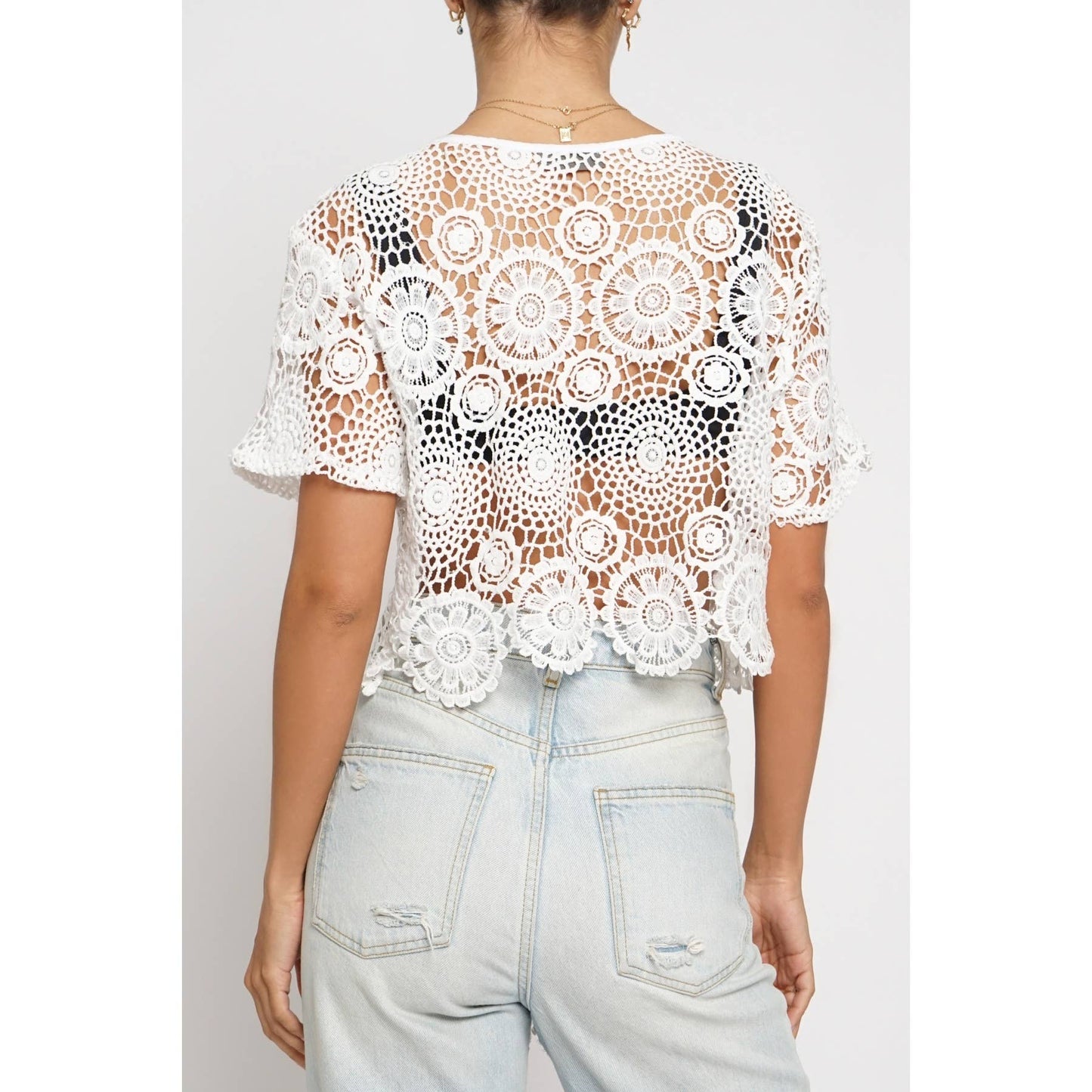 Lace & Grace Crochet Top
