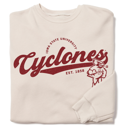 Cyclones Script Logo Sweatshirt