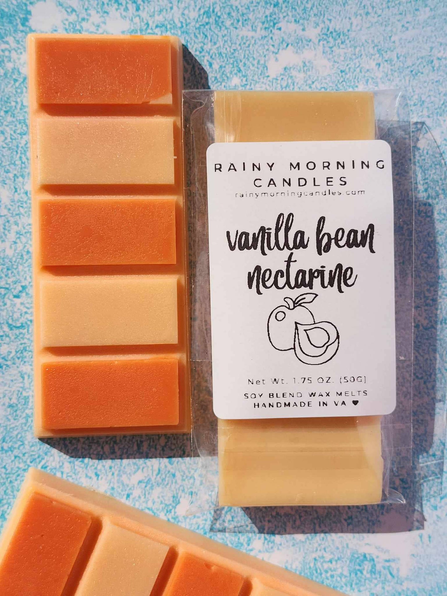 Vanilla Bean Nectarine Snap Bar Wax Melts