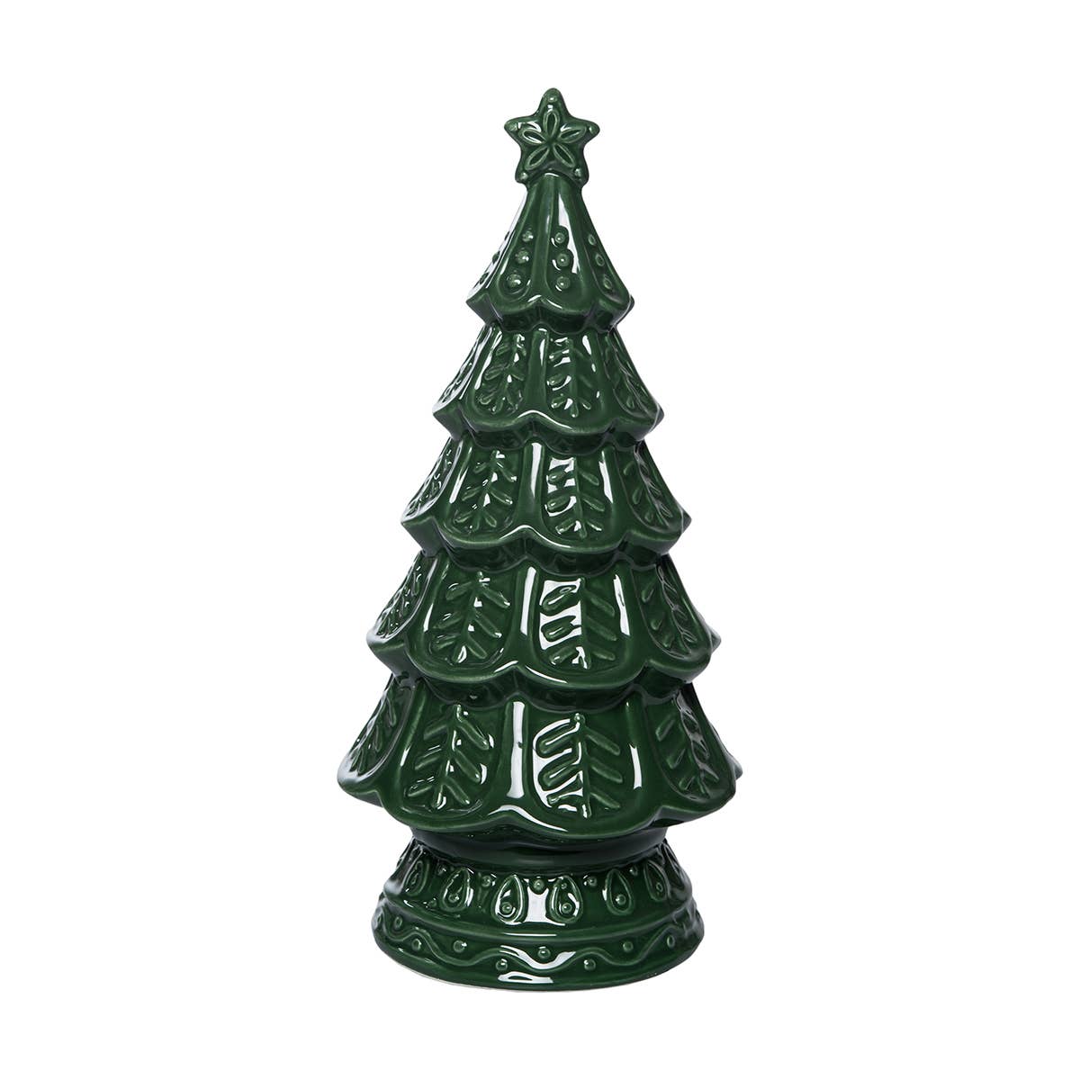 Christmas Evergreen Tree 8.6" Decorative Figurine
