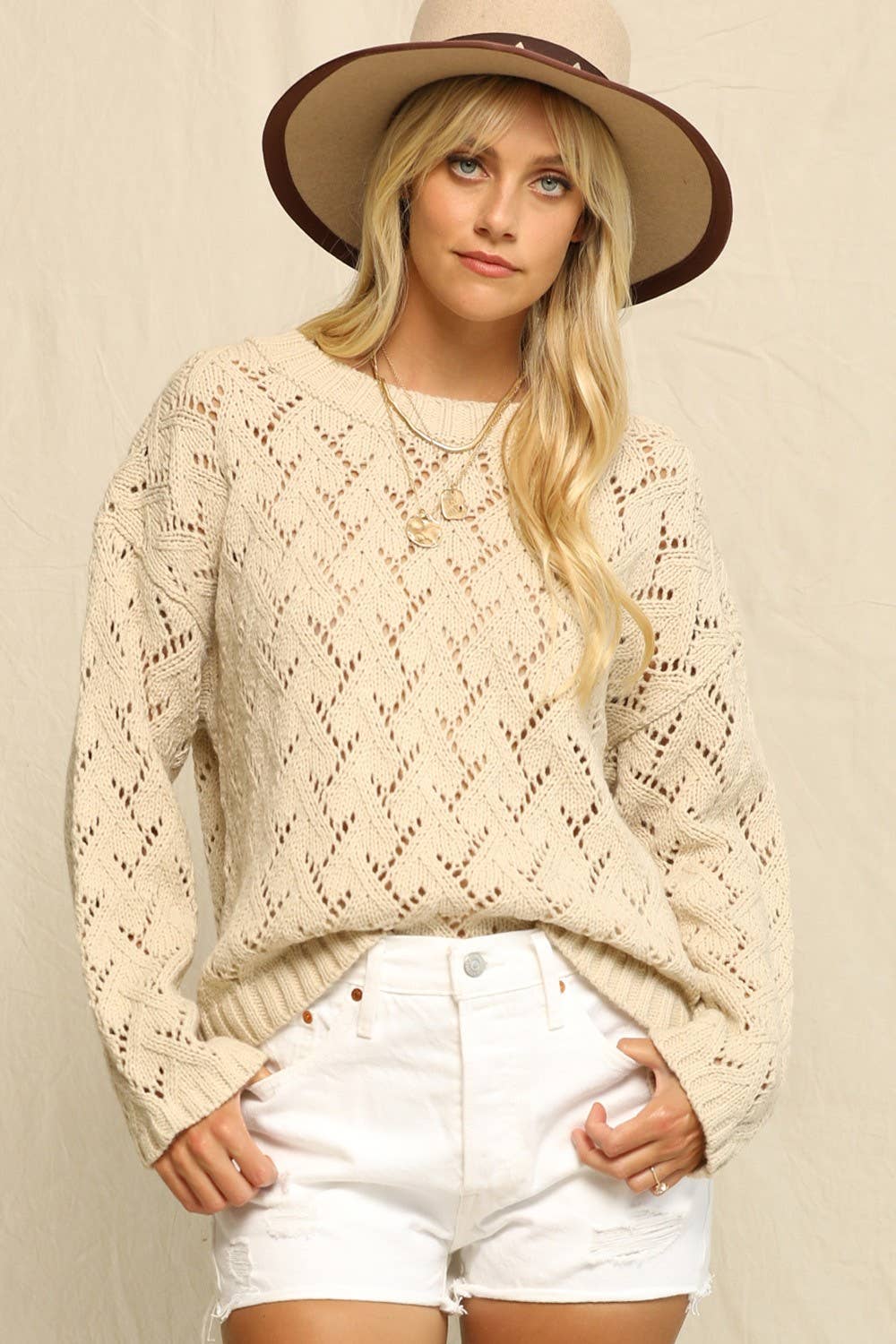 Diamond Daisy Sweater