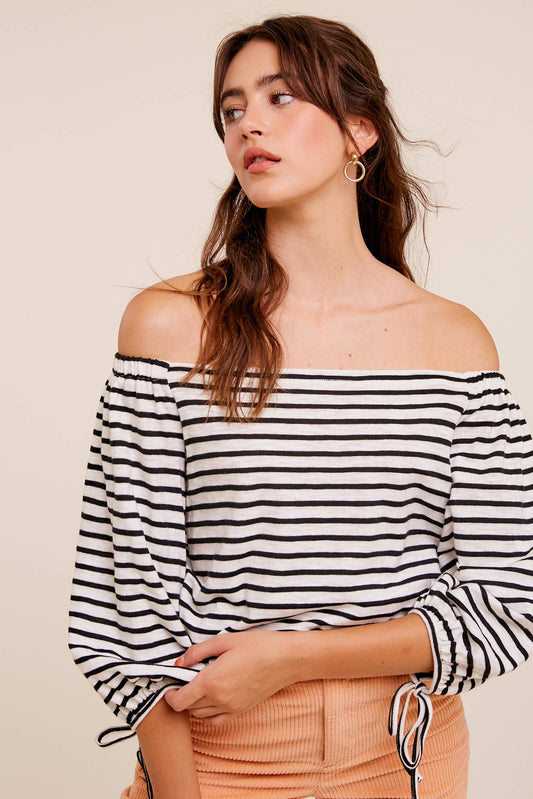 Sailor Shoulder Top