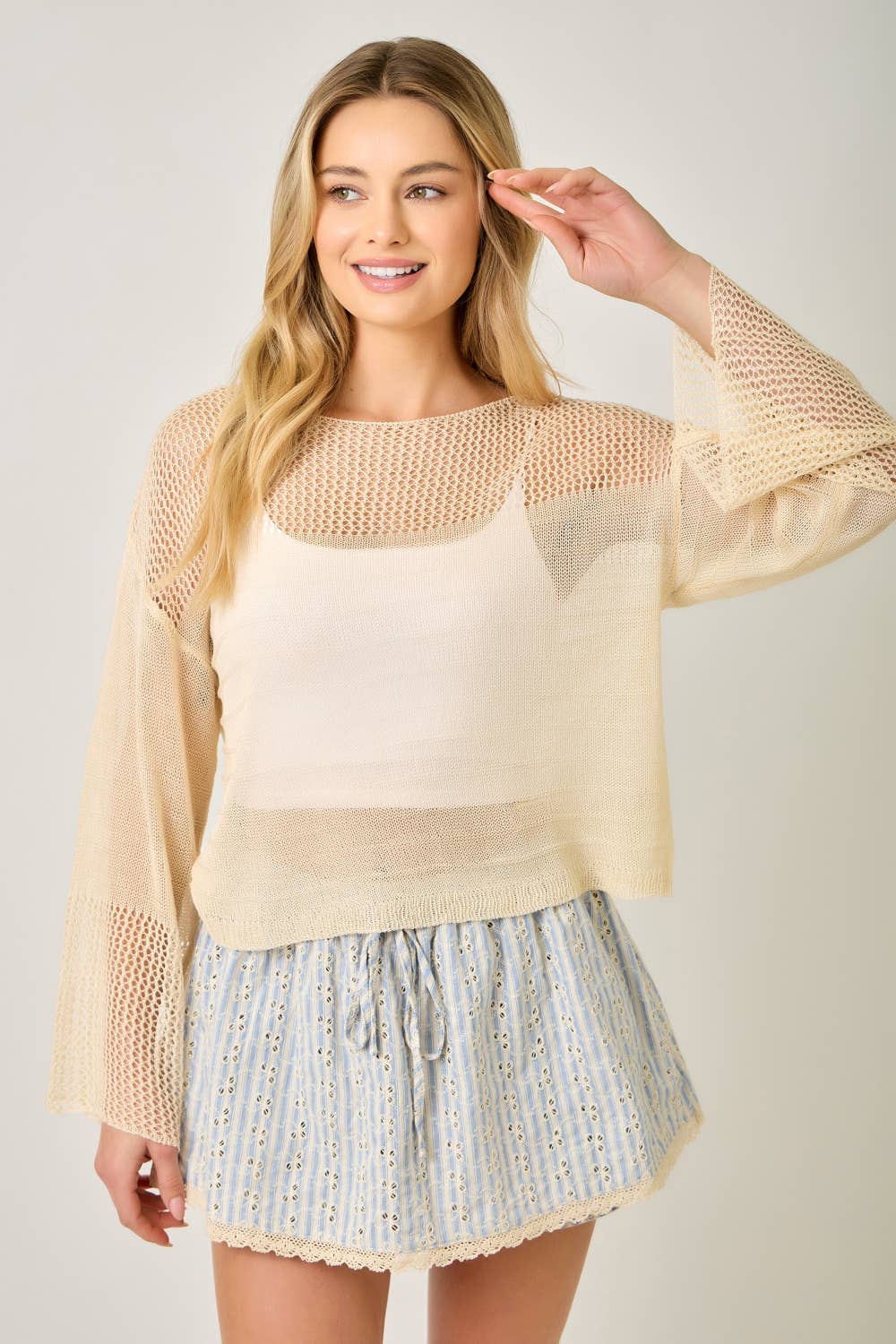 Boatin Babe Slouch Sweater