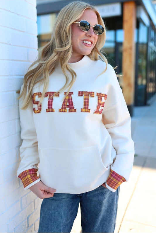 Plaid Gameday Mocknecks