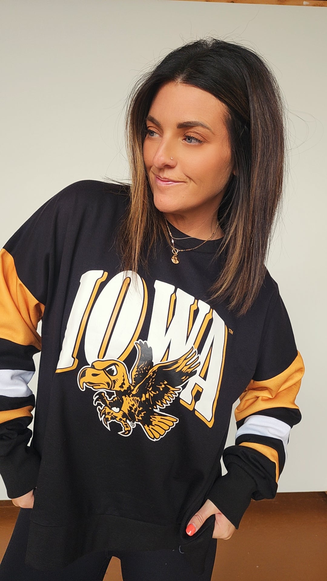 Keira Iowa Crewneck Sweatshirt