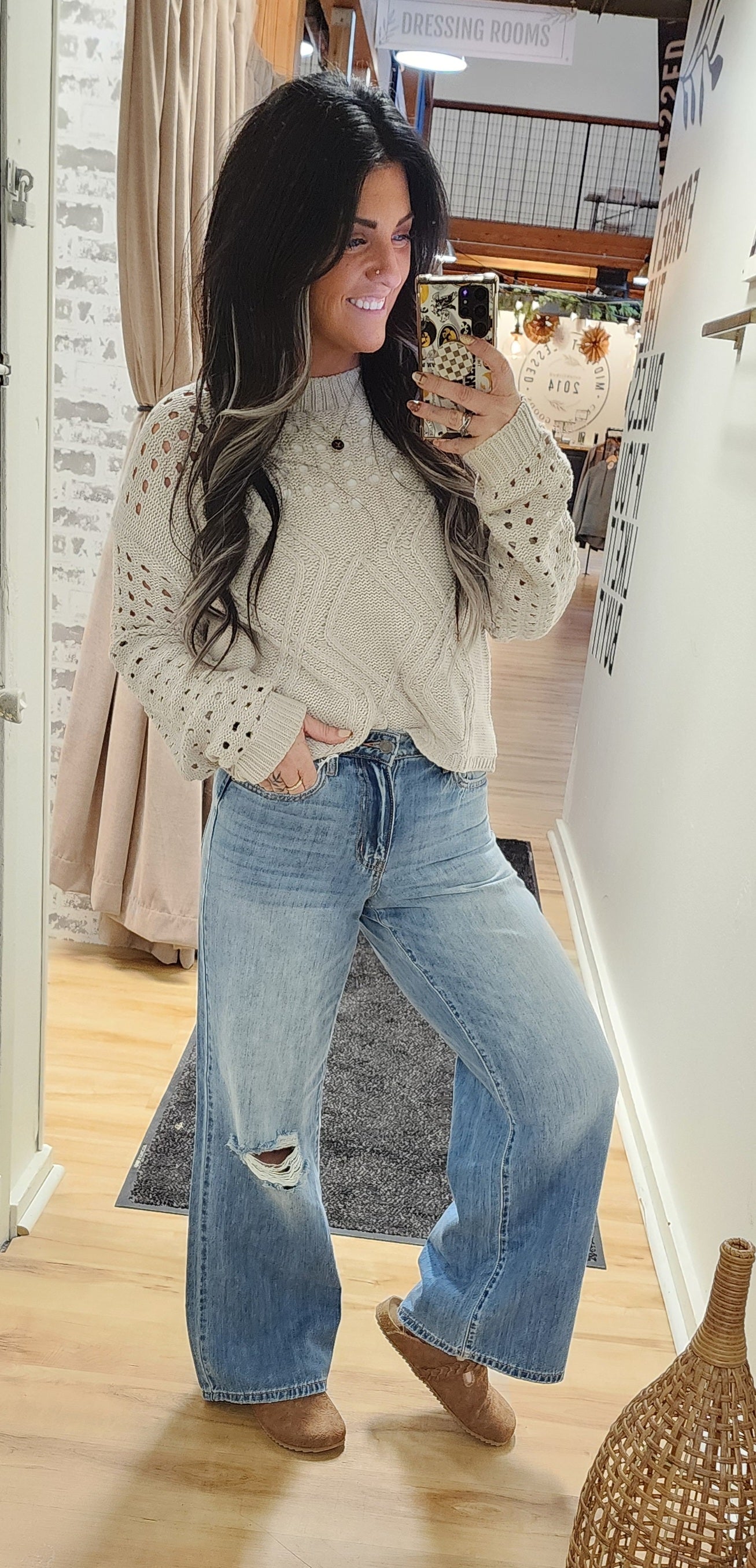 Calista Wide Leg Jean