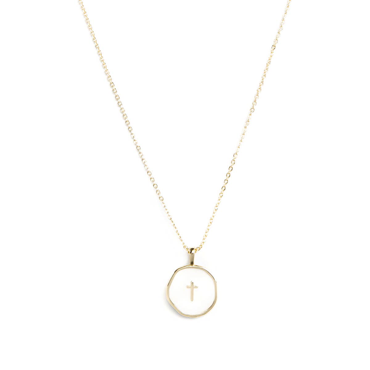 Tiny Cross Necklace